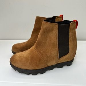 Sorel Kids Brown Suede Boots